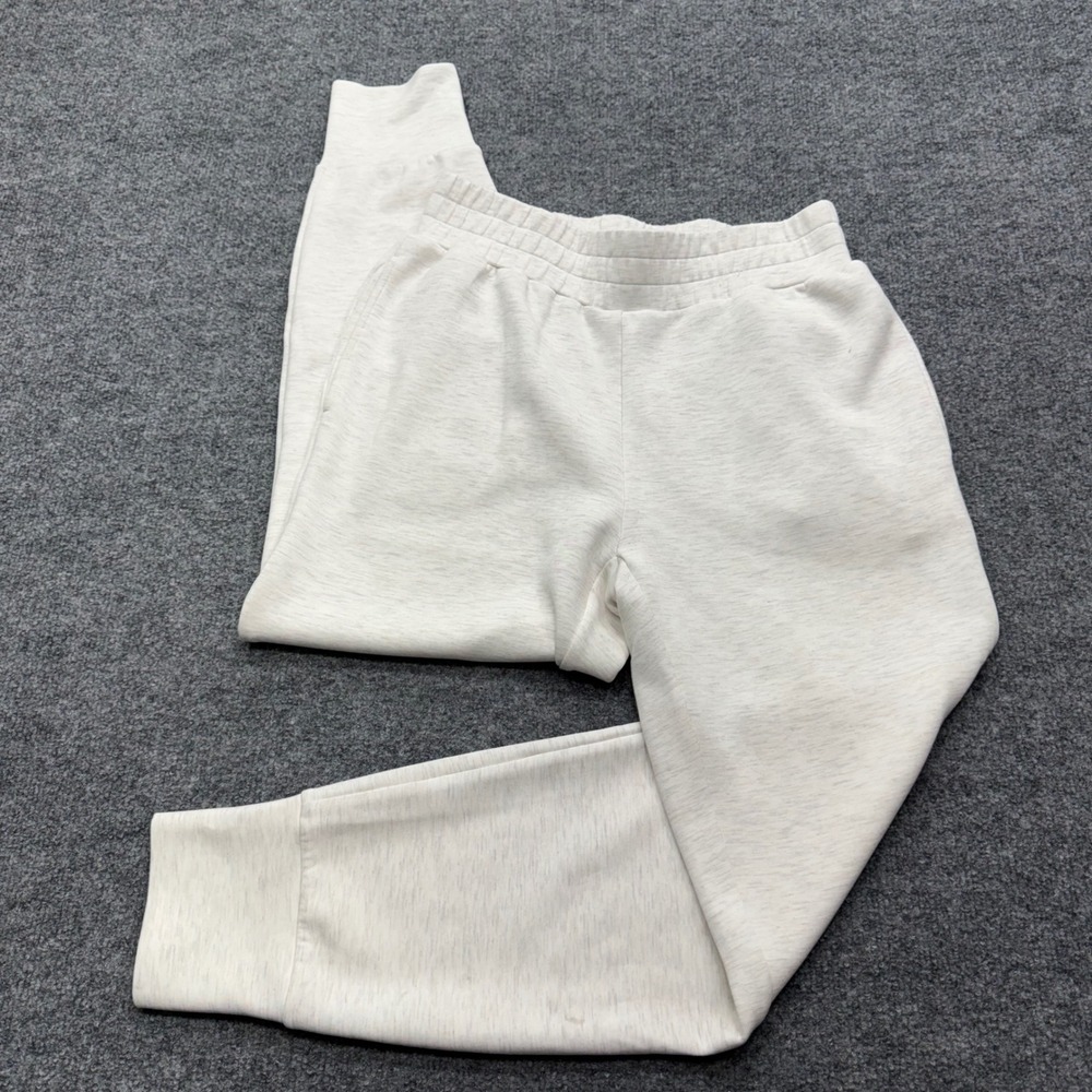 Varley DoubleSoft Jogger Pants Oatmeal Heather Small Womens Lounge Sweatpant